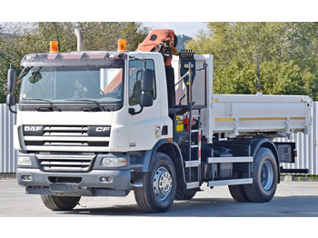 Kipper, Autokran DAF CF 75.310 Kipper 4,30 m + KRAN * TOPZUSTAND: das Bild 5