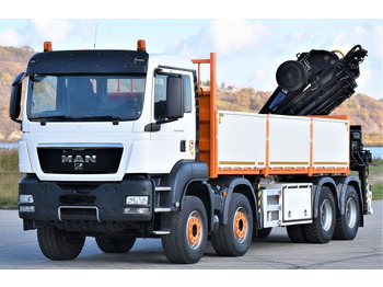 Autokran, Pritsche LKW MAN TGS 35.440 * HIAB 322 EP-5HIPRO+FUNK / 8x4! MAN TGS 35.440 * HIAB 322 EP-5HIPRO+FUNK / 8x4!: das Bild 3