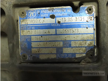 Getriebe für LKW DAF Gearbox & Clutch Parts Versnellingsbak 12AS2131TD DAF: das Bild 3