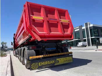 Kipper Auflieger, Zustand - NEU EMIRSAN SELF-STEERING, 4 AXLE U TYPE TIPPER: das Bild 2