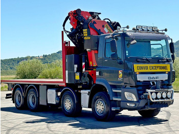 Pritsche LKW, Autokran DAF CF 410 * PK 53002 - SH E/JIB PJ 125 E + FUNK*8x4: das Bild 3 Pritsche LKW, Autokran DAF CF 410 * PK 53002 - SH E/JIB PJ 125 E + FUNK*8x4: das Bild 3