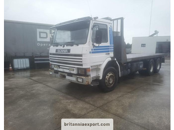 Pritsche LKW SCANIA P93H 280 6x2 10 Tyres Flatbed Truck – 26 Ton | On springs: das Bild 3