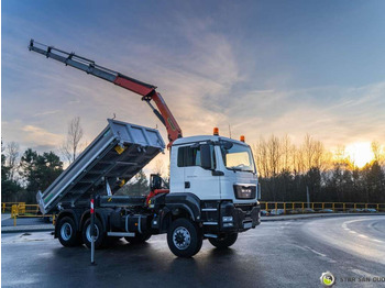 Autokran MAN  TGS 26.360 6x6 PALFINGER PK 18001 EH Crane Kipe: das Bild 4