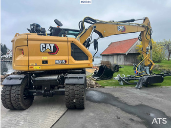 Bagger Caterpillar M315: das Bild 2