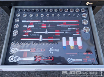 Baugeräte Unused Erdmann XXl Edition 7 Drawer Tool Cabinet c/w Profi Tools: das Bild 5