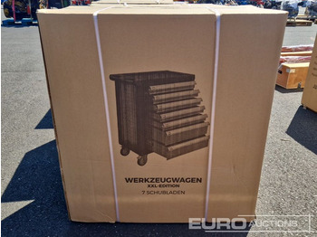 Baugeräte Unused Erdmann XXl Edition 7 Drawer Tool Cabinet c/w Profi Tools: das Bild 2