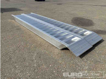 Baugeräte Aluminium Ramp (2 of) (250cm Length, 6Ton Capacity): das Bild 5