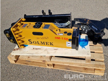 Schaufel, Zustand - NEU Unused Set of 30" Ditching, 8" Digging Bucket, Hydraulic Breaker to suit JPC Excavator / Conjunto Cazos de 800mm y 200mm y Martillo Solmek HM-150para Excavadora JPC: das Bild 2
