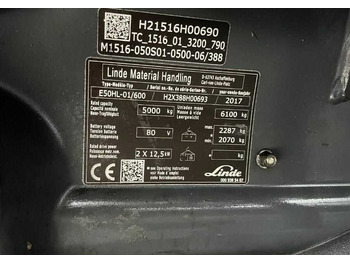 Elektrostapler Linde E50HL-01/600: das Bild 4