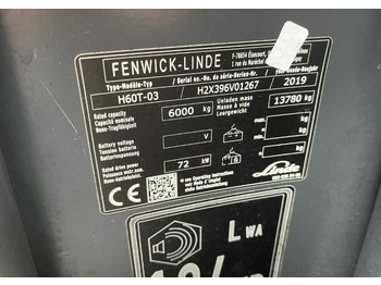 Treibgasstapler Linde H60T-03: das Bild 4