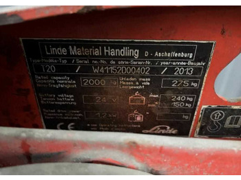 LINDE T20 Niederhubwagen