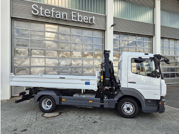 Kipper Transporter Mercedes-Benz Atego 823 KK Kipper+Kran+Funk+Greifersteuerung: das Bild 5