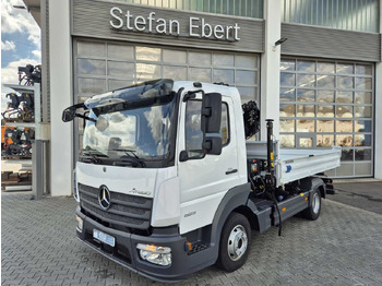 Kipper Transporter Mercedes-Benz Atego 823 KK Kipper+Kran+Funk+Greifersteuerung: das Bild 2