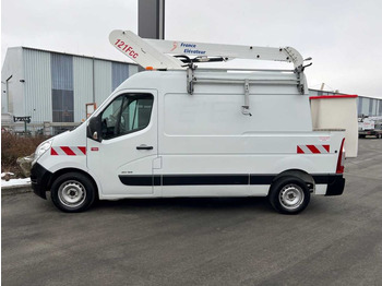 LKW mit Arbeitsbühne, Transporter Renault Master 2.3 dCi / France Elevateur 121FCC, 12m: das Bild 4
