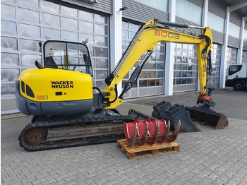 Kettenbagger Wacker 8003 / MS08 / nur 4.035h / 2014 / Löffelpaket: das Bild 3