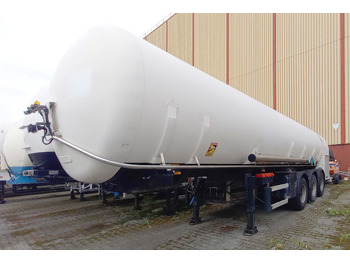 Tankauflieger GOFA Gas tank semi-trailer cryogenic used for nitrogen, argon, oxygen, LIN, LOX, LAR: das Bild 2