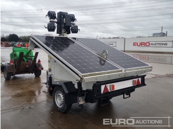 Lichtmasten 2022 Trime X-Solar Single Axle Solar Powered LED Lighting Tower: das Bild 3