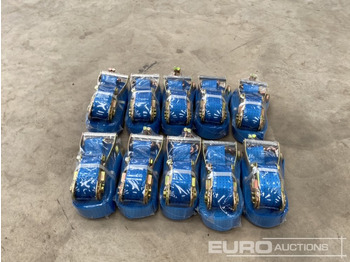 Werkstattgerät Unused 5 Ton x 10m Ratchet Straps (10 of): das Bild 2