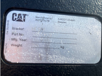 Schnellwechsler für Baumaschine CAT HCS80: das Bild 2