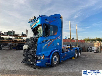 SCANIA S 650 Holztransporter