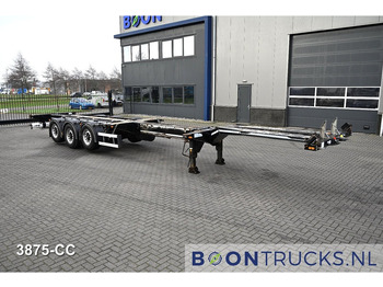 Container/ Wechselfahrgestell Auflieger D-Tec FLEXITRAILER LS | 2x20-30-40-45ft HC * 2x LIFTAS * BPW / SCHIJF * APK 01-2027: das Bild 5 Container/ Wechselfahrgestell Auflieger D-Tec FLEXITRAILER LS | 2x20-30-40-45ft HC * 2x LIFTAS * BPW / SCHIJF * APK 01-2027: das Bild 5