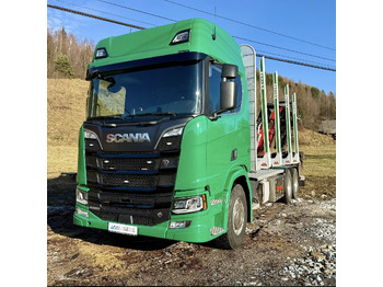 SCANIA R 580 Holztransporter
