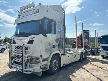 SCANIA R 650 Holztransporter