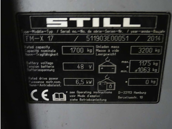 Schubmaststapler Still FM-X17: das Bild 5