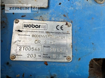 Rüttelplatte Weber CR-3HD: das Bild 2