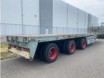 Pritschenauflieger/ Plattformauflieger Floor open oplegger 3 asser uitschuifbaar, 2 x stuur, 1 x liftas: das Bild 5