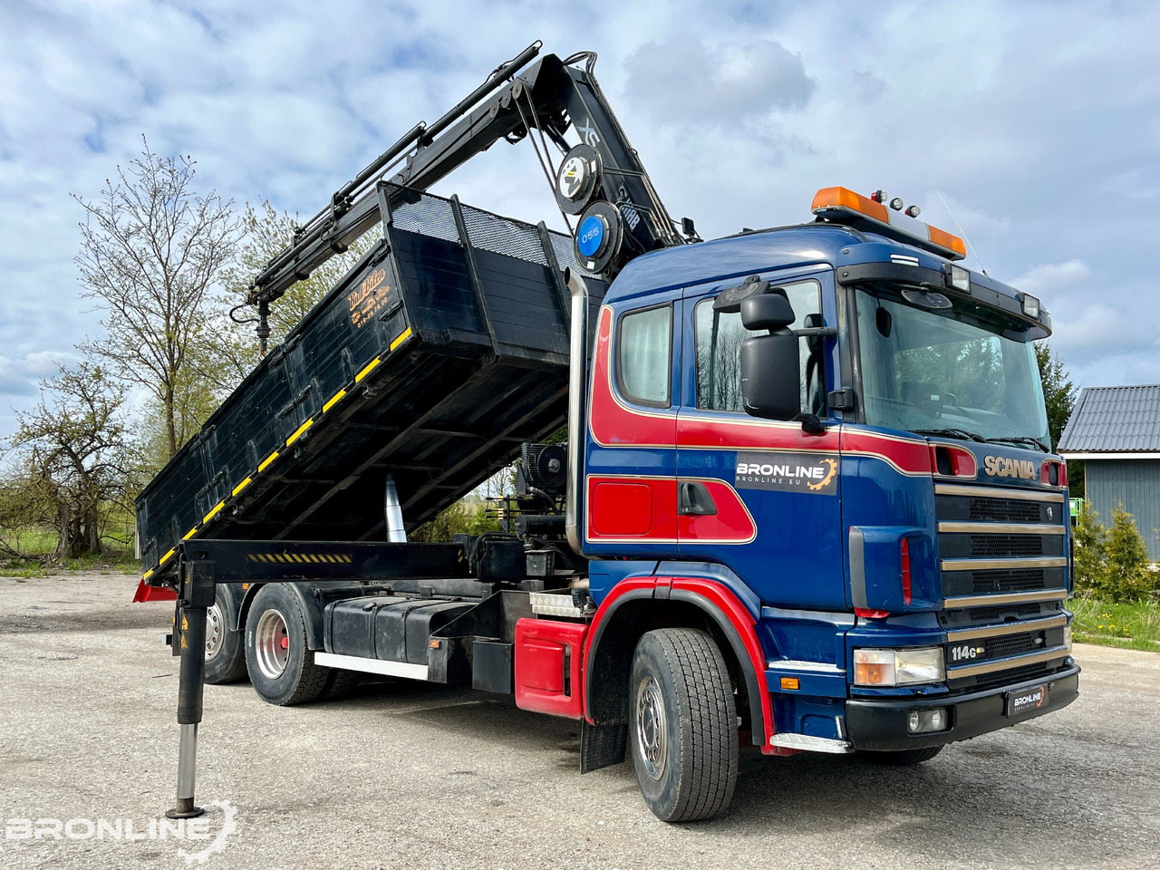 2002 SCANIA R114 6X2*4 Tipper+HIAB 166-e5 crane - Kipper, Autokran: das Bild 2 2002 SCANIA R114 6X2*4 Tipper+HIAB 166-e5 crane - Kipper, Autokran: das Bild 2