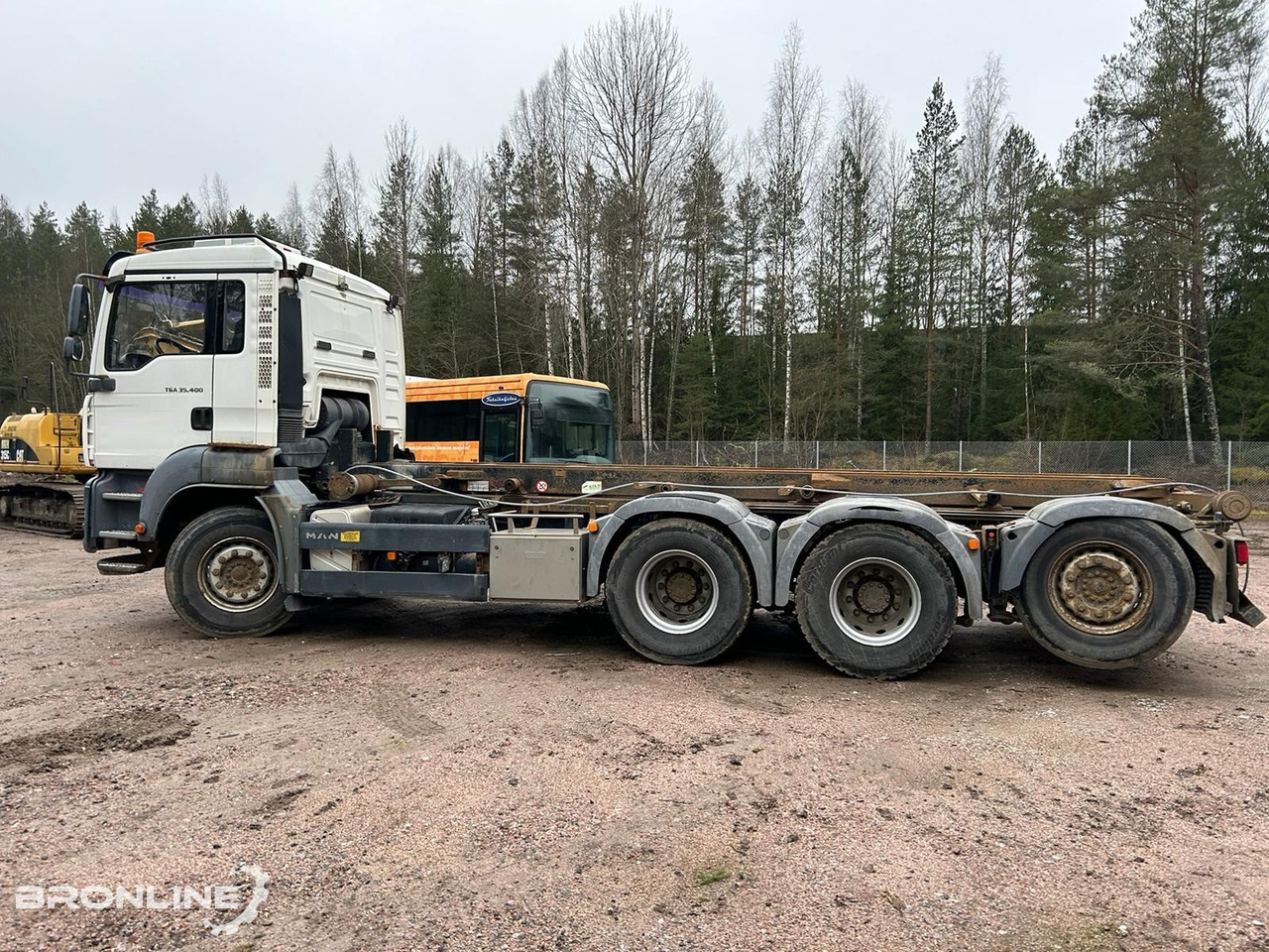 2007 MAN TGA 35.400 8x4/4 Cable lift - Seil Abrollkipper: das Bild 5 2007 MAN TGA 35.400 8x4/4 Cable lift - Seil Abrollkipper: das Bild 5