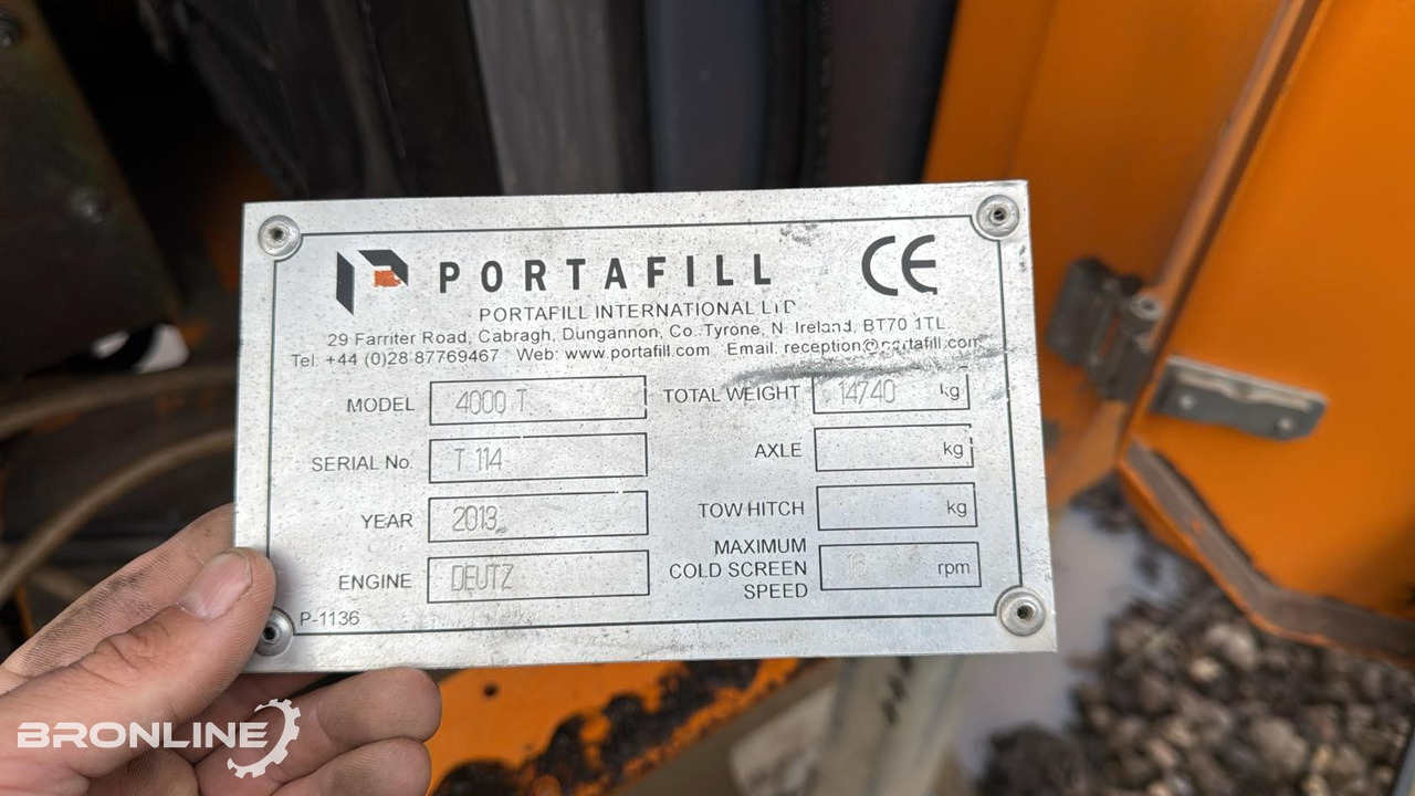 Siebmaschine 2013 Portafill 4000T Sõel: das Bild 14