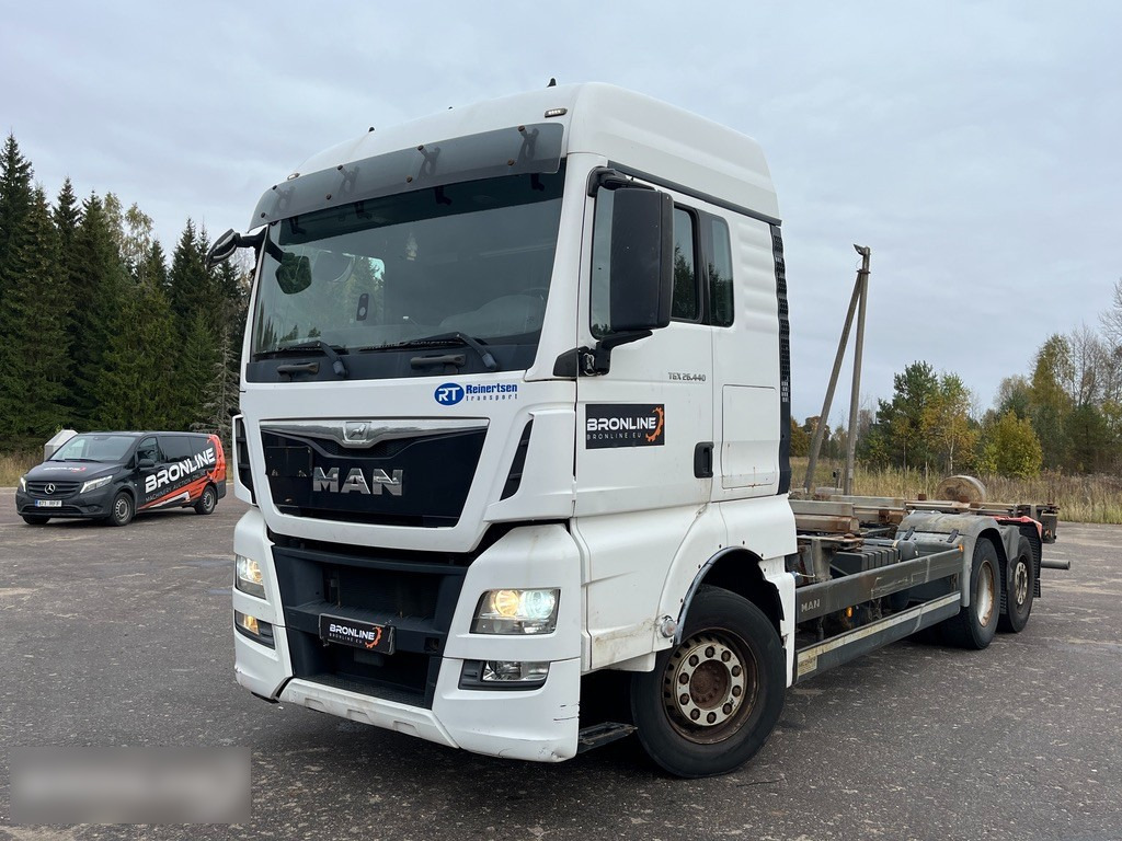 2016 MAN TGX 26.440 6x2 BDF - Containerwagen/ Wechselfahrgestell LKW: das Bild 1 2016 MAN TGX 26.440 6x2 BDF - Containerwagen/ Wechselfahrgestell LKW: das Bild 1