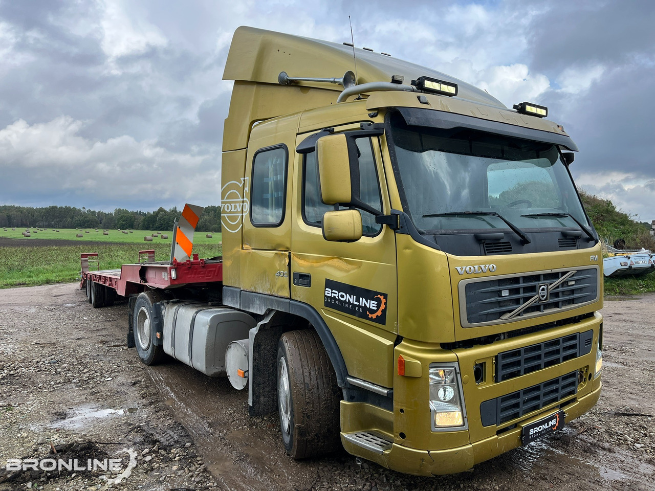 2006 Volvo FM400 + 2000 FLIEGL SZS 280 Flatbed - Sattelzugmaschine: das Bild 2 2006 Volvo FM400 + 2000 FLIEGL SZS 280 Flatbed - Sattelzugmaschine: das Bild 2