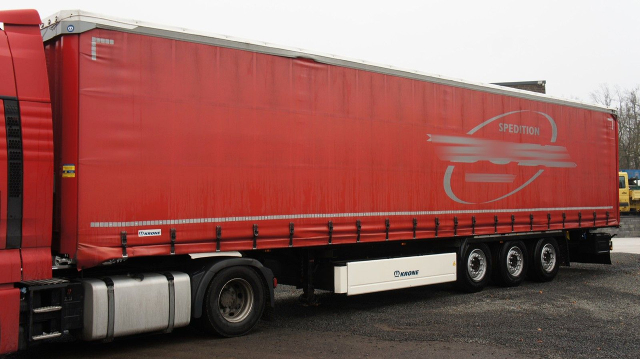 Krone SD Pritsche + Plane Liftachse - Planenauflieger: das Bild 1 Krone SD Pritsche + Plane Liftachse - Planenauflieger: das Bild 1