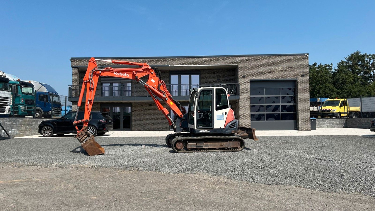 Kubota KX080 KX080-3 Verstellausleger 8700Kg Klima Tilt - Minibagger: das Bild 1 Kubota KX080 KX080-3 Verstellausleger 8700Kg Klima Tilt - Minibagger: das Bild 1