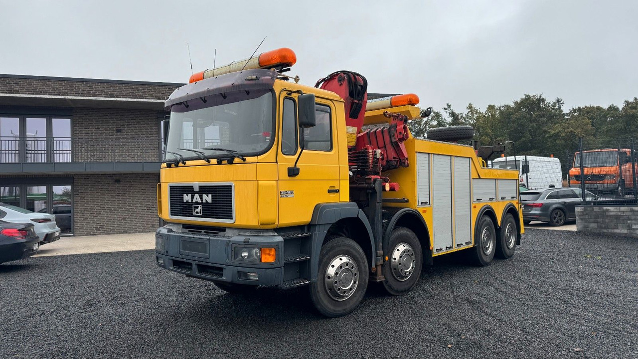MAN 35.463 Abschleppwagen Kran LKW Berger - Abschleppwagen: das Bild 2 MAN 35.463 Abschleppwagen Kran LKW Berger - Abschleppwagen: das Bild 2