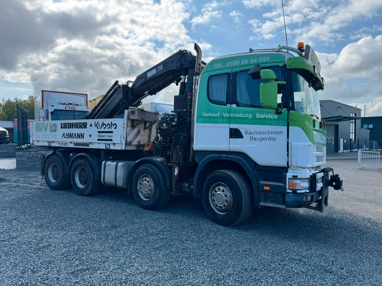 Scania 164G 580 V8 Kran Hiab 280 Retarder Sattelplatte Scania 164G 580 V8 Kran Hiab 280 Retarder Sattelplatte - Pritsche LKW, Autokran: das Bild 4 Scania 164G 580 V8 Kran Hiab 280 Retarder Sattelplatte Scania 164G 580 V8 Kran Hiab 280 Retarder Sattelplatte - Pritsche LKW, Autokran: das Bild 4