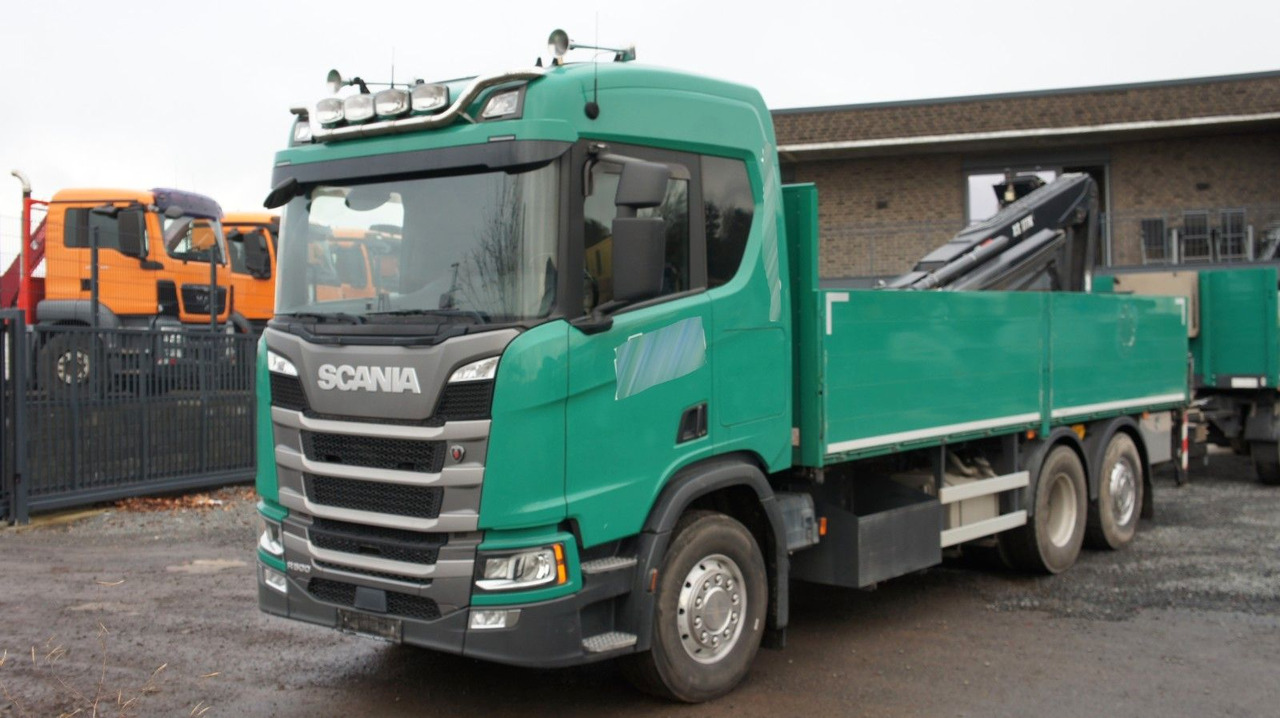 Scania R500 6x2 Baustoffzug Kran HIAB 177 K-2 Pro - Pritsche LKW, Autokran: das Bild 2 Scania R500 6x2 Baustoffzug Kran HIAB 177 K-2 Pro - Pritsche LKW, Autokran: das Bild 2