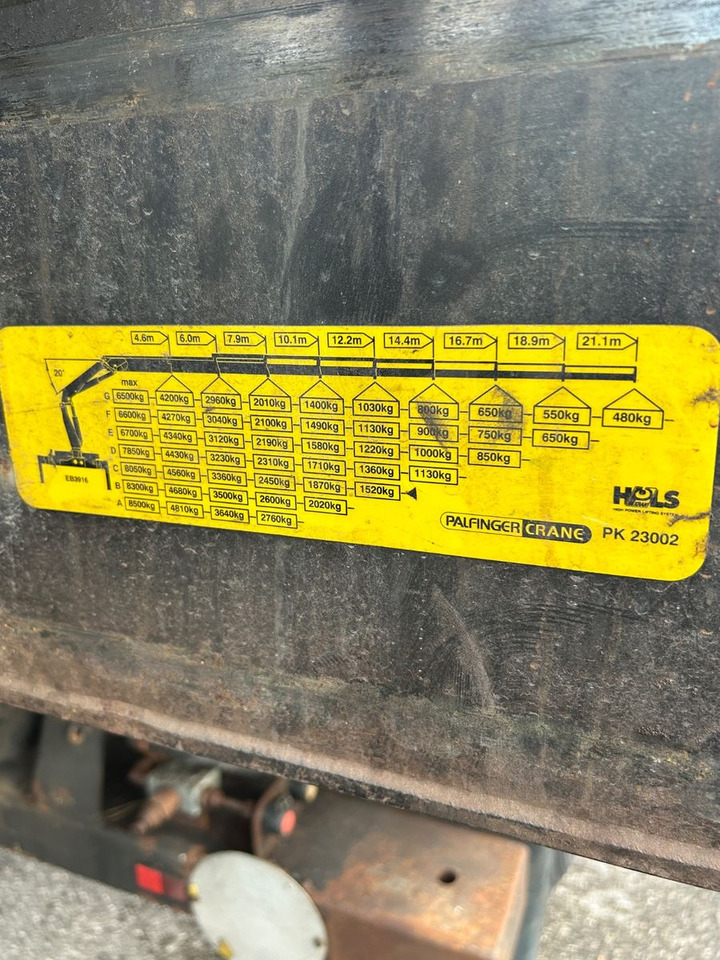 MAN TGA 28.400 6x-4BL Palfinger 23002 - Kipper, Autokran: das Bild 4 MAN TGA 28.400 6x-4BL Palfinger 23002 - Kipper, Autokran: das Bild 4
