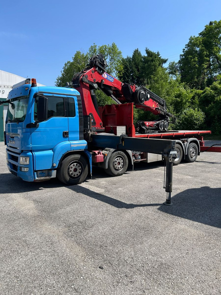 MAN TGS 8x2 mit HMF Kran 6020 Jip Winde - Autokran: das Bild 4 MAN TGS 8x2 mit HMF Kran 6020 Jip Winde - Autokran: das Bild 4