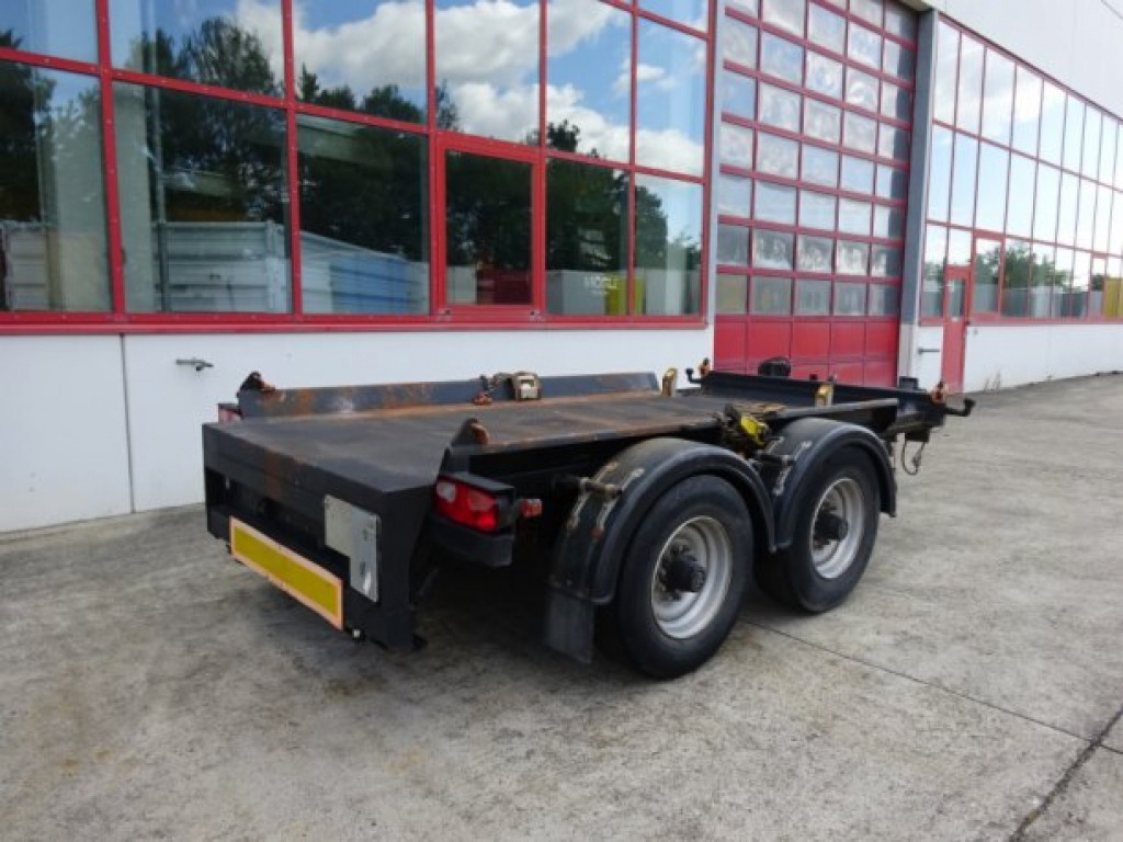 Hueffermann HTM13 13,5 t Tandem- Absetztmulden Anhänger - Pritschenanhänger/ Plattformanhänger: das Bild 2 Hueffermann HTM13 13,5 t Tandem- Absetztmulden Anhänger - Pritschenanhänger/ Plattformanhänger: das Bild 2