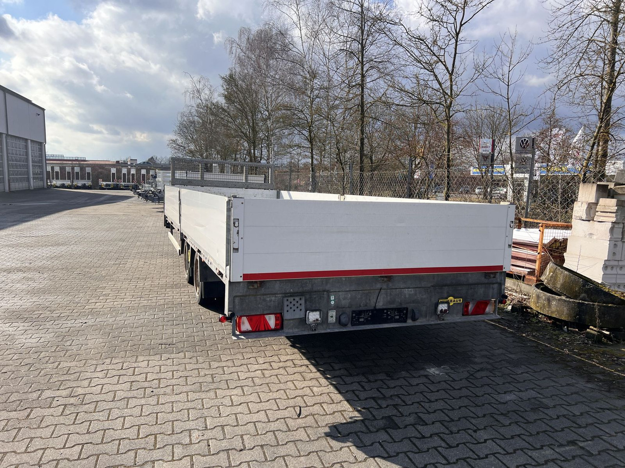 Humbaur 14,4 t Tandem- Pritschenanhänger- Tieflader - Tieflader Anhänger: das Bild 5 Humbaur 14,4 t Tandem- Pritschenanhänger- Tieflader - Tieflader Anhänger: das Bild 5