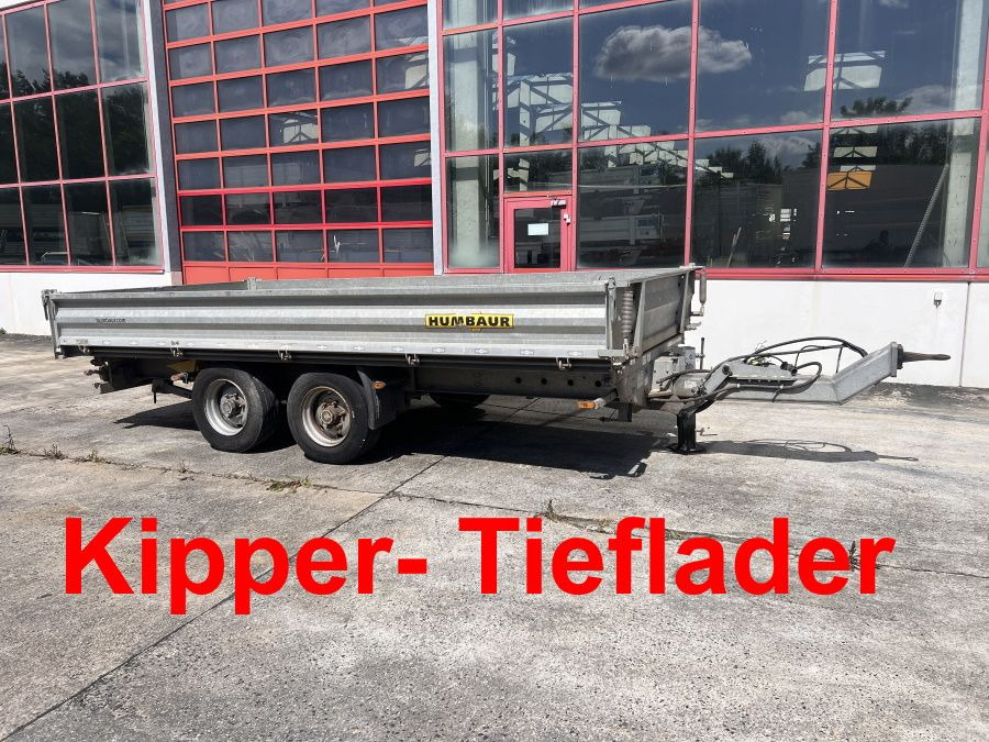 Humbaur htk105024 Tandemkipper- Tieflader - Kipper Anhänger: das Bild 1 Humbaur htk105024 Tandemkipper- Tieflader - Kipper Anhänger: das Bild 1