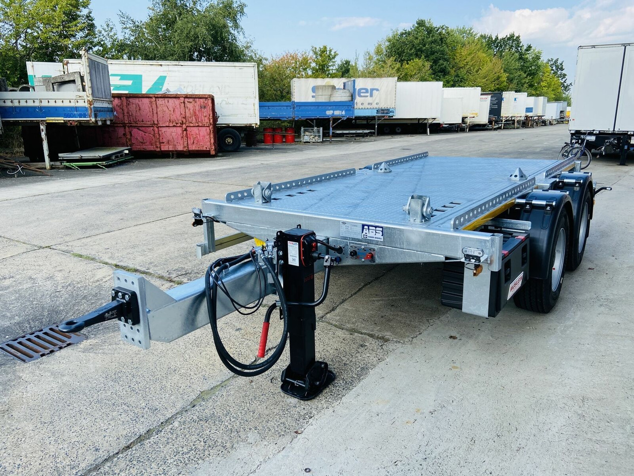 Möslein 14 t Tandem- Absetzmuldenanhänger,geschlossenen - Abrollanhänger/ Absetzanhänger: das Bild 5 Möslein 14 t Tandem- Absetzmuldenanhänger,geschlossenen - Abrollanhänger/ Absetzanhänger: das Bild 5