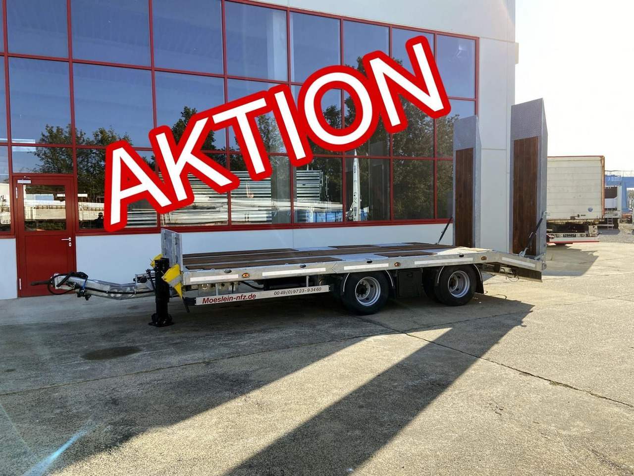 Möslein 21 t Tandemtieflader, Luftgefedert, NEU - Tieflader Anhänger: das Bild 1 Möslein 21 t Tandemtieflader, Luftgefedert, NEU - Tieflader Anhänger: das Bild 1