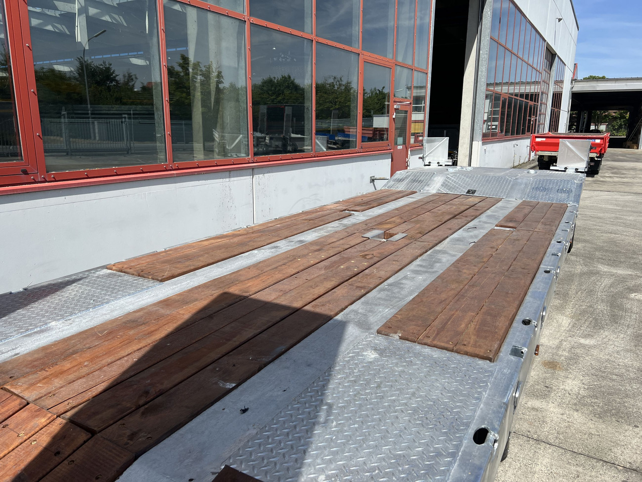 Möslein T 2 Schwebheim Neuer 2 Achs Tieflader- Anhänger, Verbreiterung - Tieflader Anhänger: das Bild 5 Möslein T 2 Schwebheim Neuer 2 Achs Tieflader- Anhänger, Verbreiterung - Tieflader Anhänger: das Bild 5