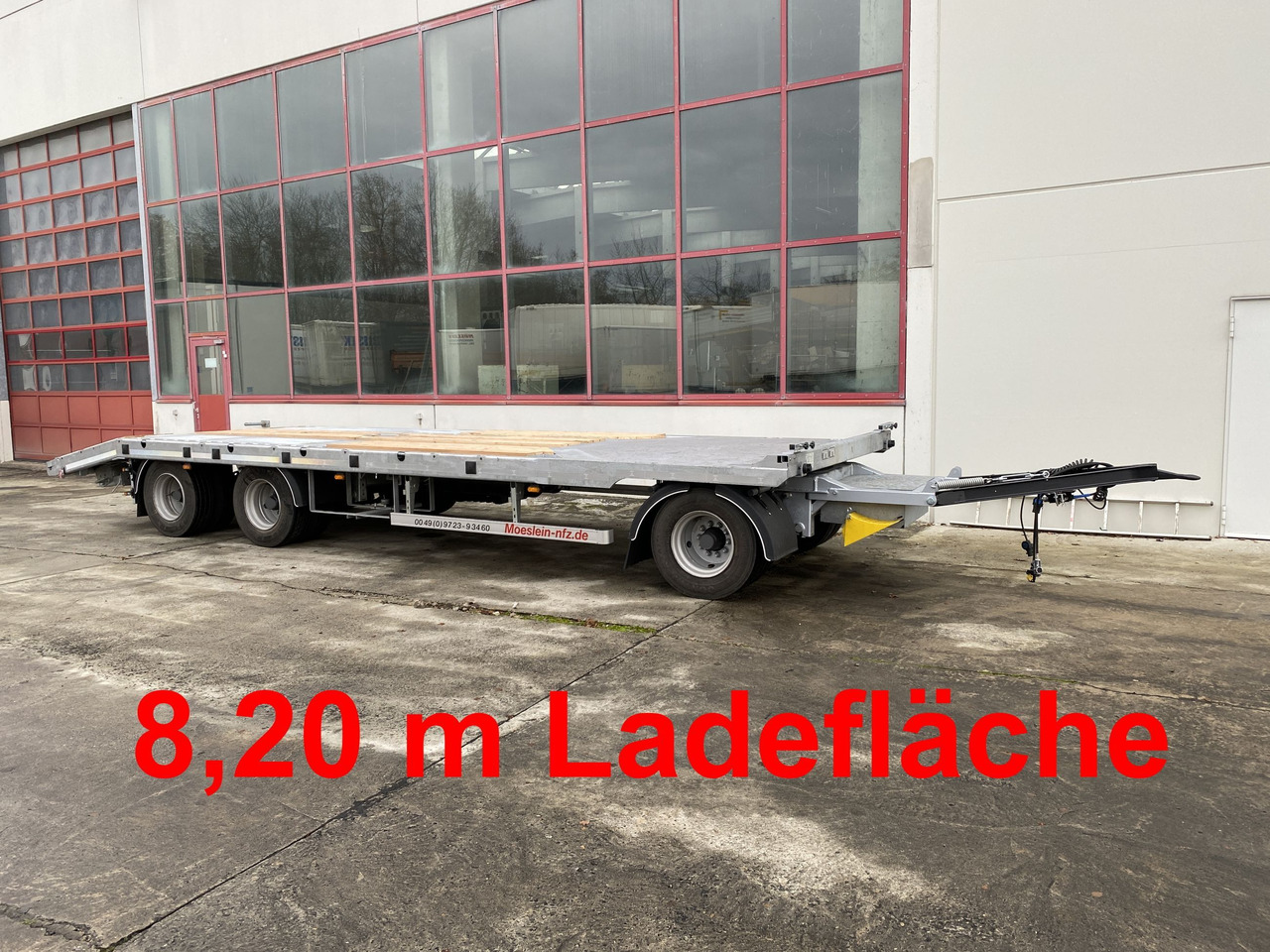 Möslein T 3-8,20 P OR 3 Achs Tieflader gerader Ladefläche 8,10 m,Neufahrzeug - Tieflader Anhänger: das Bild 1 Möslein T 3-8,20 P OR 3 Achs Tieflader gerader Ladefläche 8,10 m,Neufahrzeug - Tieflader Anhänger: das Bild 1