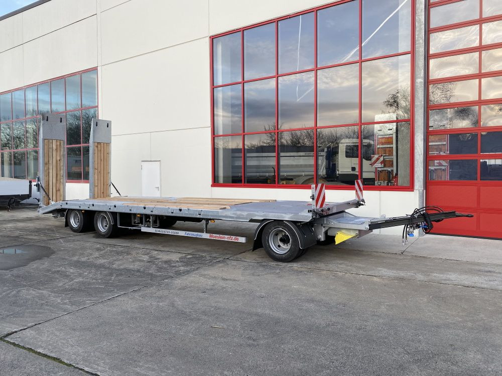 Möslein T 3-9,20 F Blatt 3 Achs Tieflader mit gerader Ladefläche 9 m, Neufahrzeug - Tieflader Anhänger: das Bild 4 Möslein T 3-9,20 F Blatt 3 Achs Tieflader mit gerader Ladefläche 9 m, Neufahrzeug - Tieflader Anhänger: das Bild 4